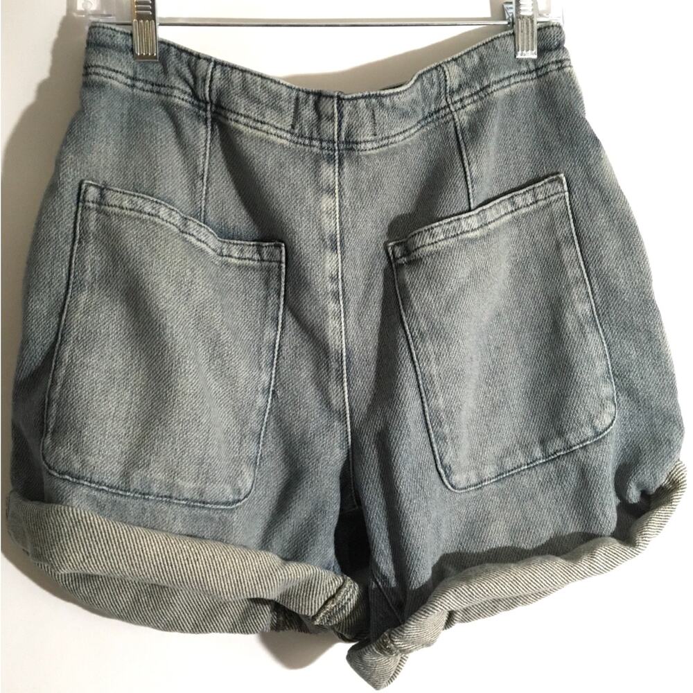 Free People We the Free Osaka Women's Size 27 Spearmint Relaxed Slouchy Shorts - Picture 5 of 5